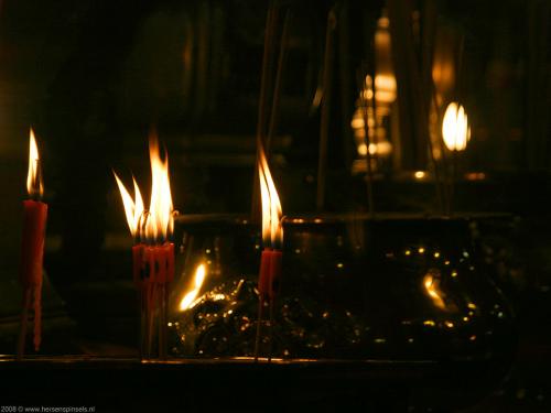 wallpaper: 'Candles in a temple' - HersenSpinsels Has Moved Here