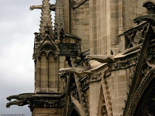 wallpaper: 'Gargoyles on Notre Dame' - Paris Collection