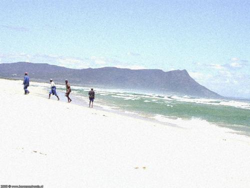 wallpaper: 'White Beach' - South Africa