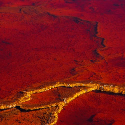 Photograph:  'Red river'